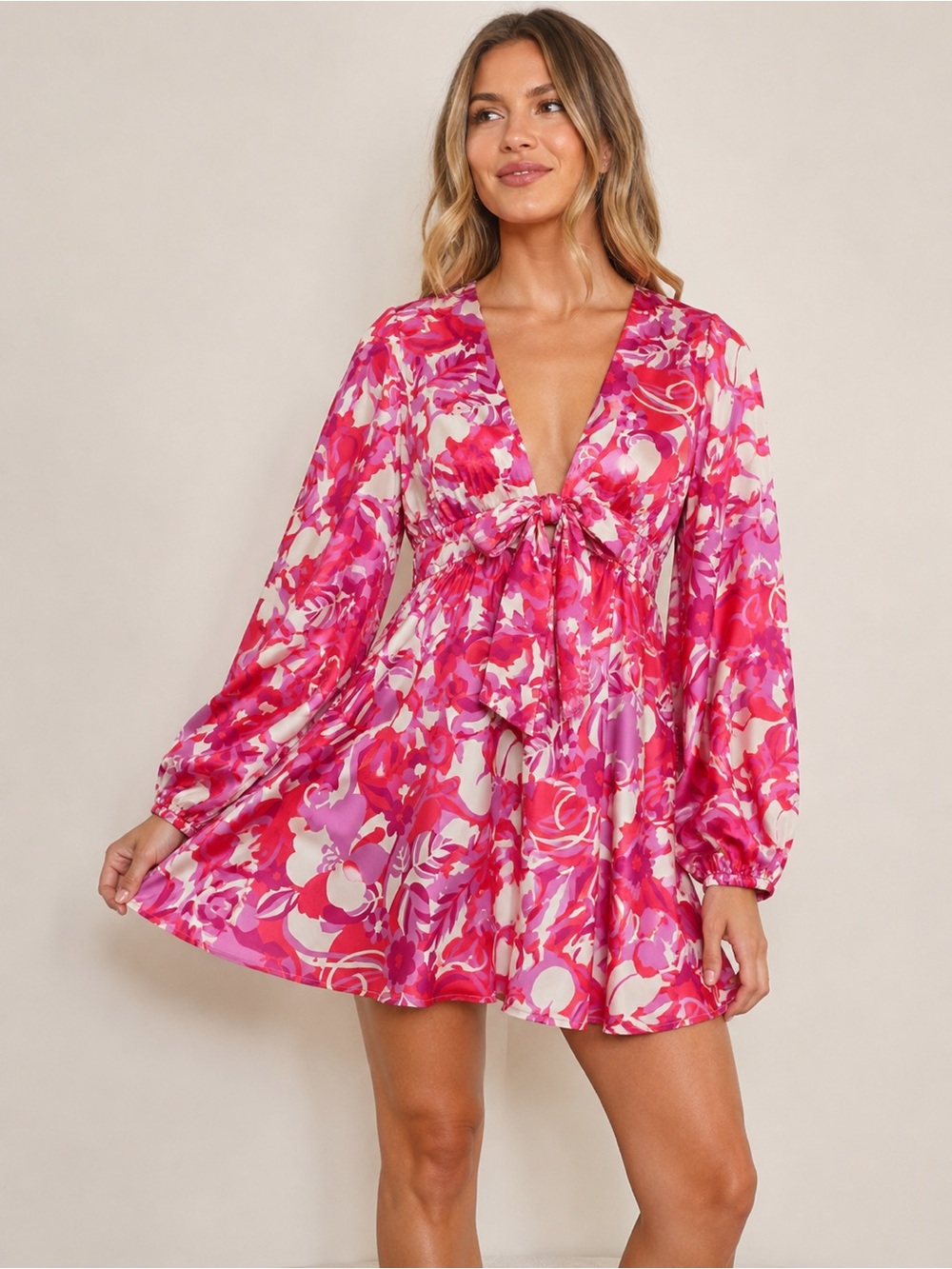 Pink Lily White and Pink XS
